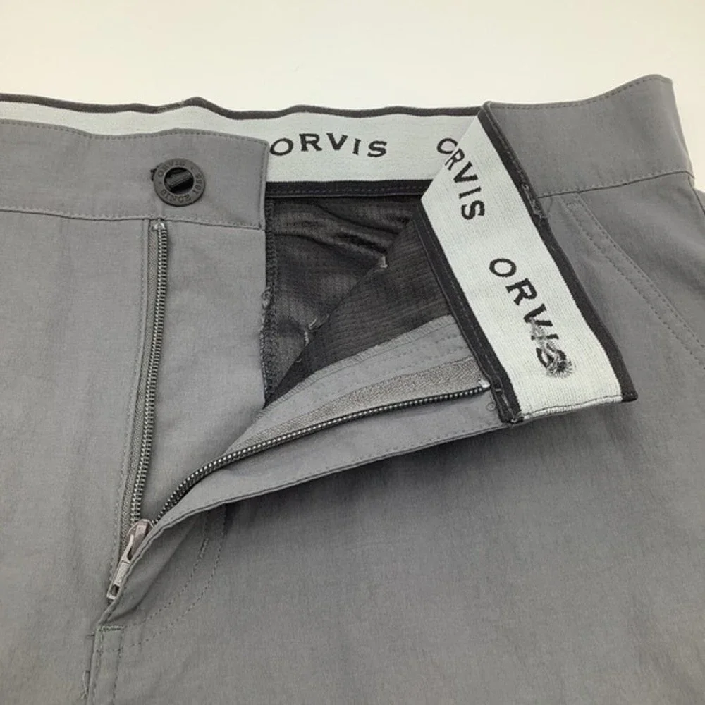 Orvis Mens Outdoor Stretch Hiking Pants Gray Size‎ 38